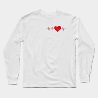 heartbeat Long Sleeve T-Shirt